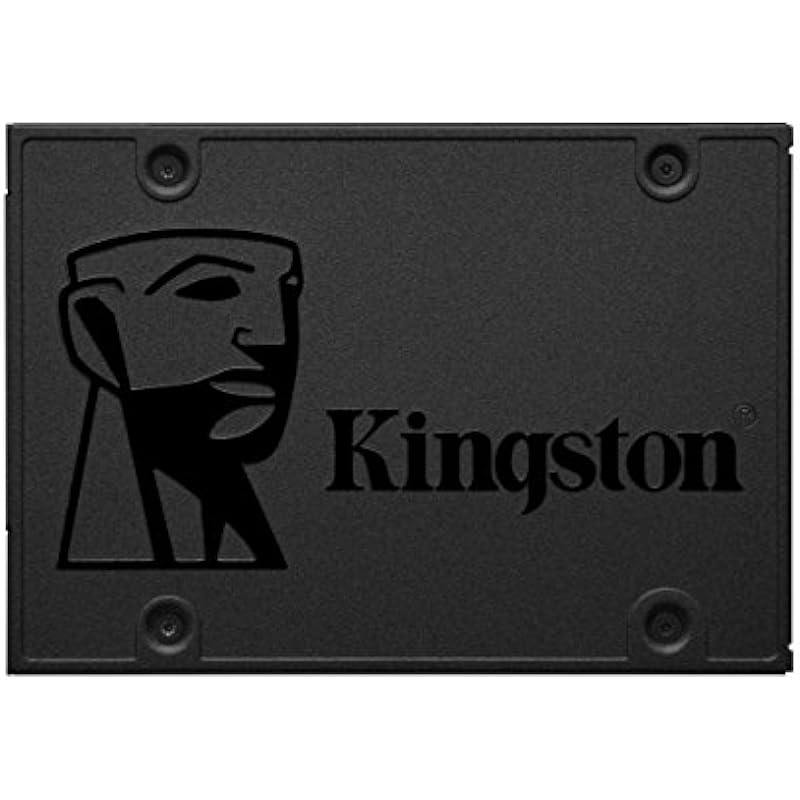 Kingston 480GB A400 SATA 3 2.5 inch Internal SSD SA400S37/480G – HDD Replacement for Increase Performance, Black