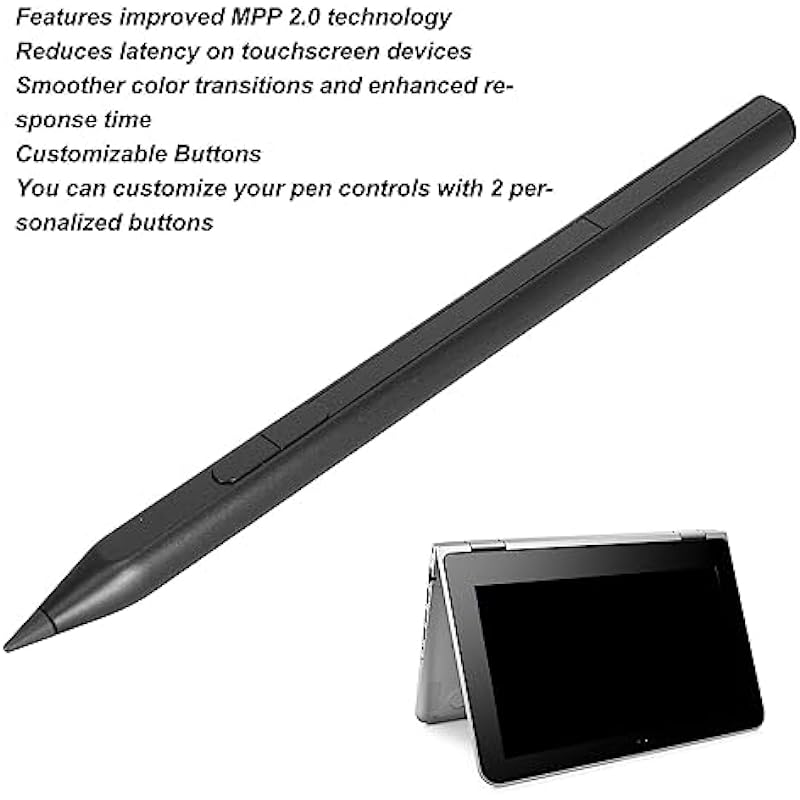 Stylus Pen for HP Pavilion X360 Spectre X360 Envy X360, 4096 Level Pressure Sensitivity Laptop Pencil, Rechargeable Pen for Laptop