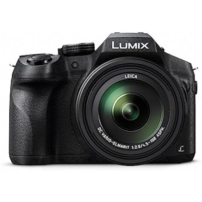 Panasonic DMCFZ300K LUMIX FZ300 Long Zoom Digital Camera 12.1 Megapixel, 1/2.3-inch Sensor, 4K Video, WiFi, Splash & Dustproof body