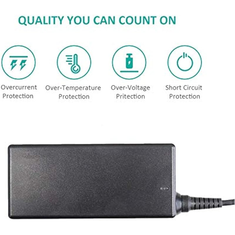 Outtag 65W 45W Universal Laptop Charger AC Power Adapter 18.5V 19V 19.5V 20V Replacement for HP Dell Lenovo Acer ASUS Toshiba Samsung Sony Fujitsu Notebook Ultrabook Supply Cord