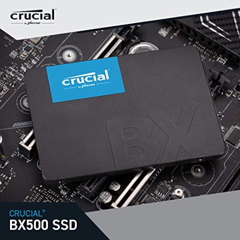 Crucial BX500 2TB 3D NAND SATA 2.5-Inch Internal SSD, up to 540MB/s – CT2000BX500SSD1
