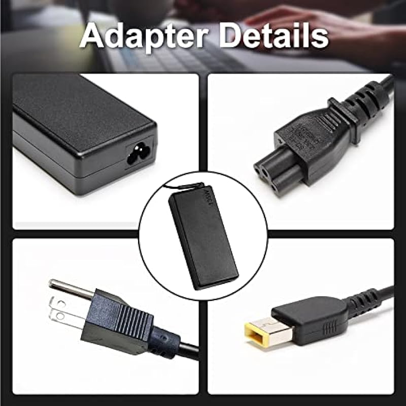 135W AC Adapter for Lenovo ThinkPad Y40-70 Y50-70 Y50-80 Y70-70 W540 W541 T440P T450P T460P T530 T540 T560 Laptop Charger Supply Power Cord