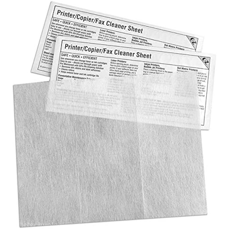 Waffletechnology KICTeam Printer Cleaning Sheets (5)