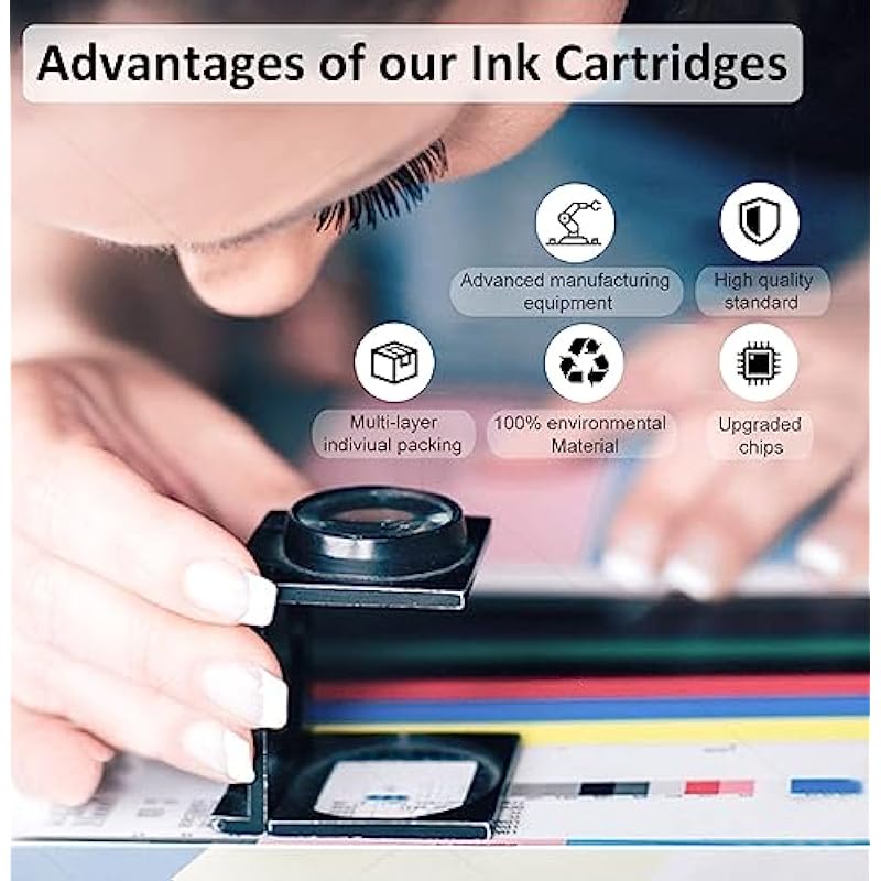 952XL Ink Cartridges Replacement for HP 952XL Ink Cartridges Combo Pack for OfficeJet Pro 8710 8720 7740 8210 8715 7720 8702 8725 8740 8730 8700 8200 Printer (4-Pack)