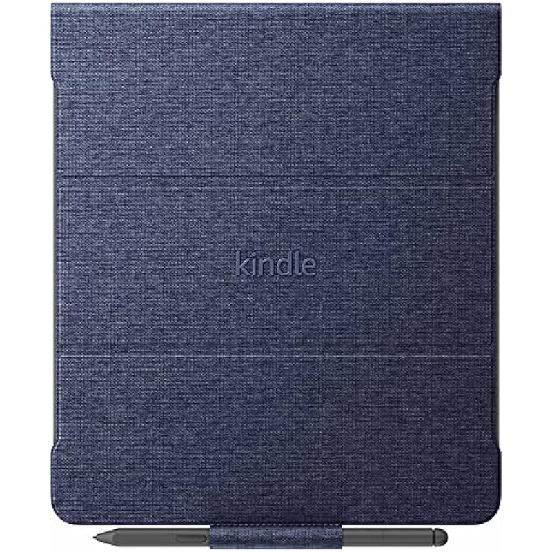 Kindle Scribe Fabric Folio Cover with Magnetic Attach (only fits Kindle Scribe) – Denim
