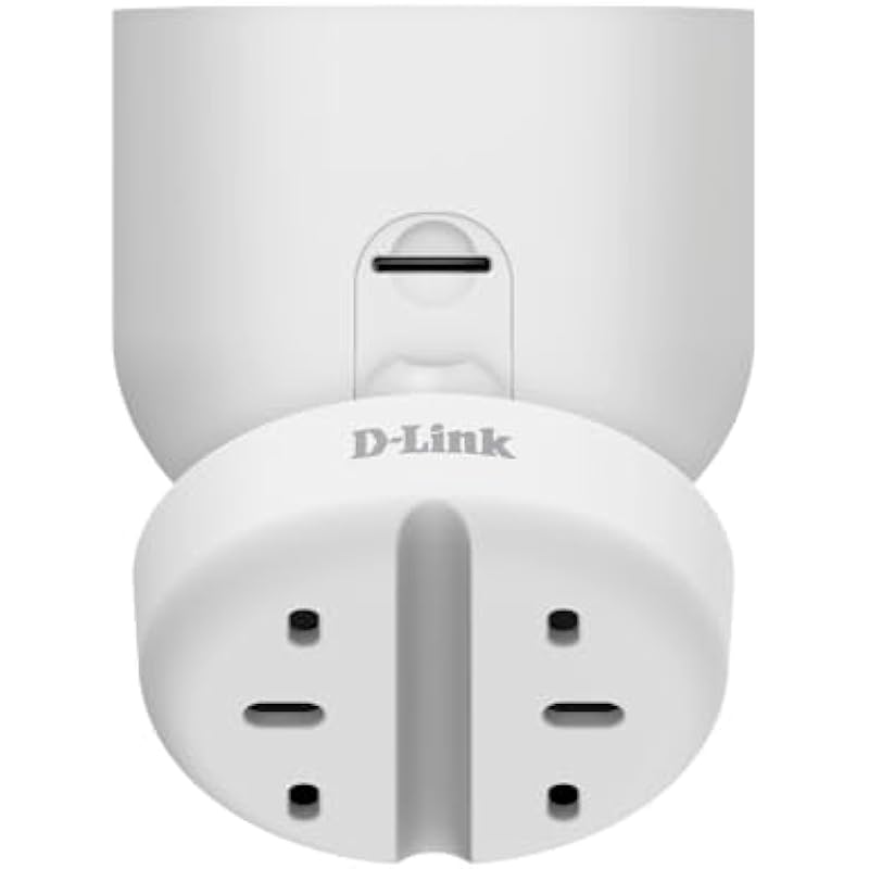 D-Link mydlink 2K (1440p) WiFi Camera, 2K Resolution, Night Vision, AI Person Detection, 2-Way Audio, SD/Cloud Recording, Alexa, Google Assistant (DCS-8350LH)
