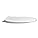 Centoco 1600-001 Elongated Plastic Toilet Seat, Standard Economy Model, White