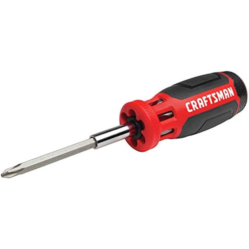 CRAFTSMAN Quick Change Screwdriver, 7-Piece Bits (CMHT68006)