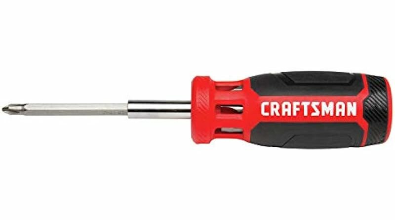 CRAFTSMAN Quick Change Screwdriver, 7-Piece Bits (CMHT68006)