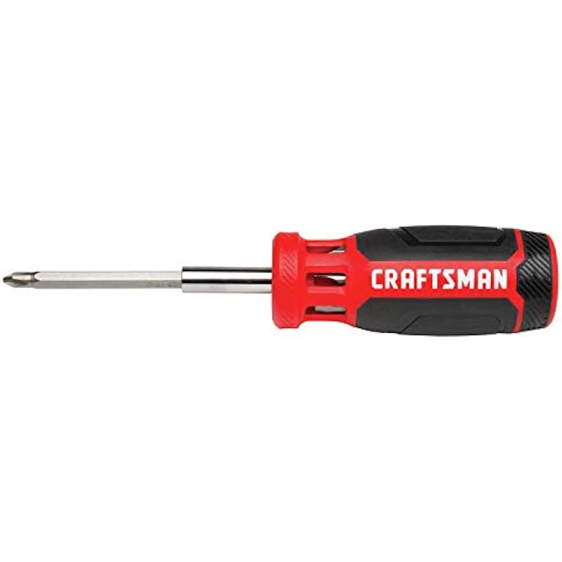 CRAFTSMAN Quick Change Screwdriver, 7-Piece Bits (CMHT68006)