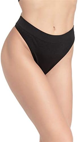 GRANKEE Women’s Breathable Seamless Thong Panties No Show Underwear