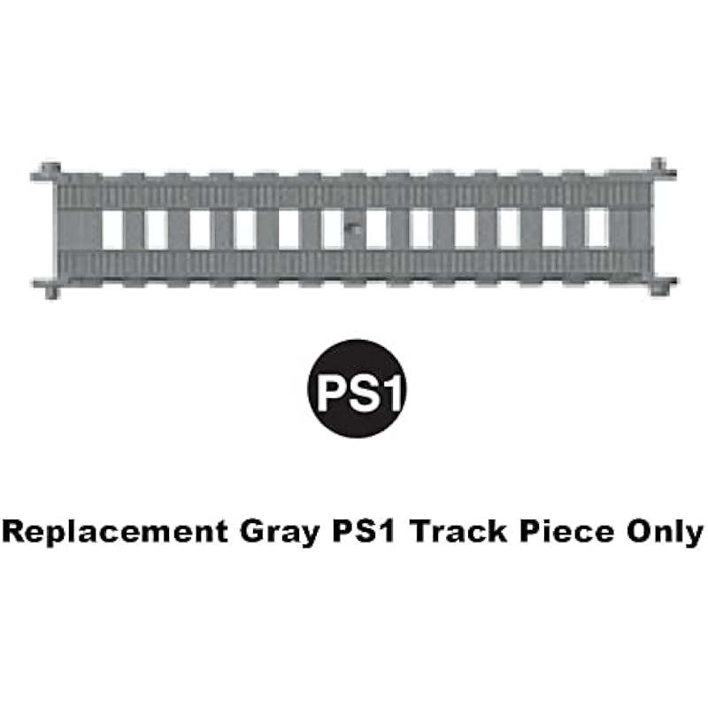Replacement Part for Thomas and Friends 2 in 1 Transforming Thomas Playset – GXH08 – Gray PS1 Track Piece