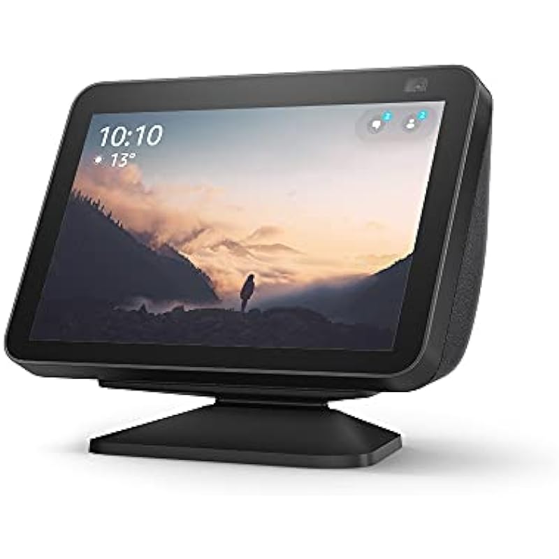 Echo Show 8 (2nd Gen) Adjustable Stand | Charcoal