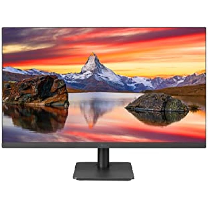 LG 27MP40A-C 27 Inch Full HD (1920 x 1080) Monitor with IPS 5ms 75Hz Display, AMD FreeSync and OnScreen Control, Charcoal Grey