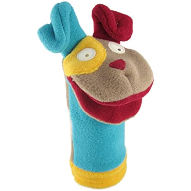 Cate & Levi – Fleece Hand Puppet – Handmade in Canada – Great for Storytelling (Puppy Dog)