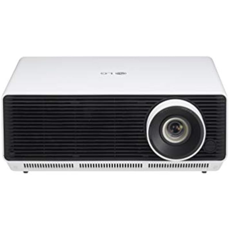 LG ProBeam 4K (3840×2160) Laser Projector with 5,000 ANSI Lumens Brightness, 20,000 hrs. Life, Wireless Connection, White