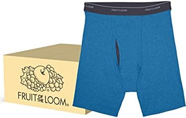 Fruit of the Loom Mens Coolzone Boxer Briefs, Moisture Wicking & Breathable, Assorted Color Multipacks
