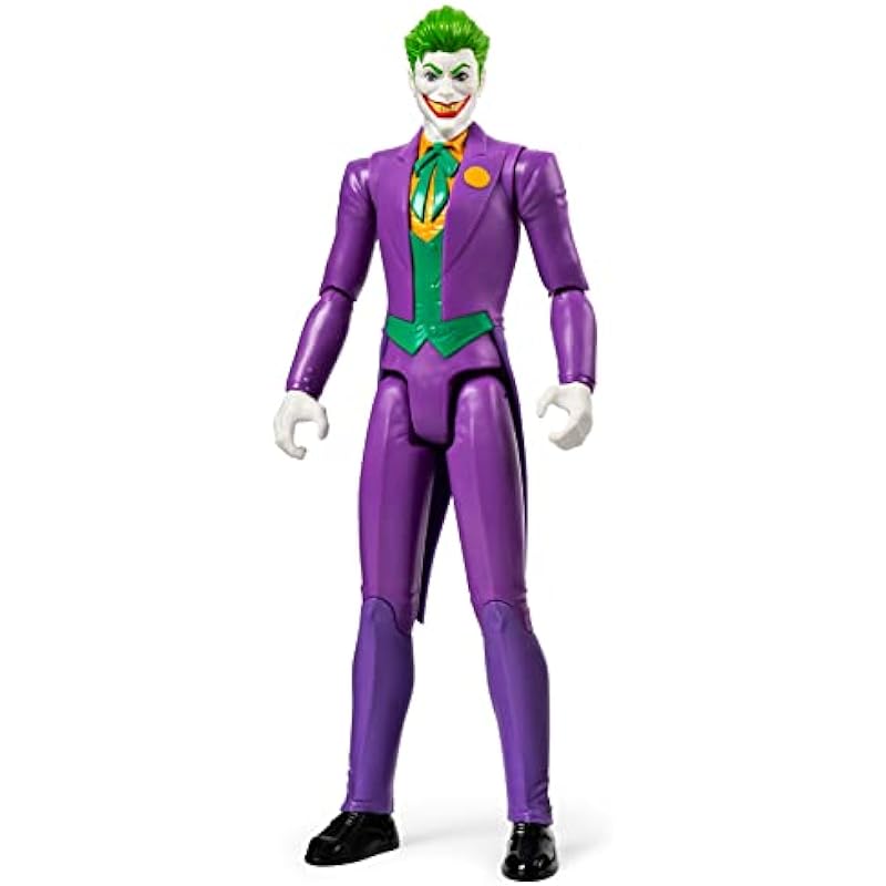 DC Comics, 12-inch The Joker Action Figure, Kids Toys for Boys and Girls Ages 3 and Up