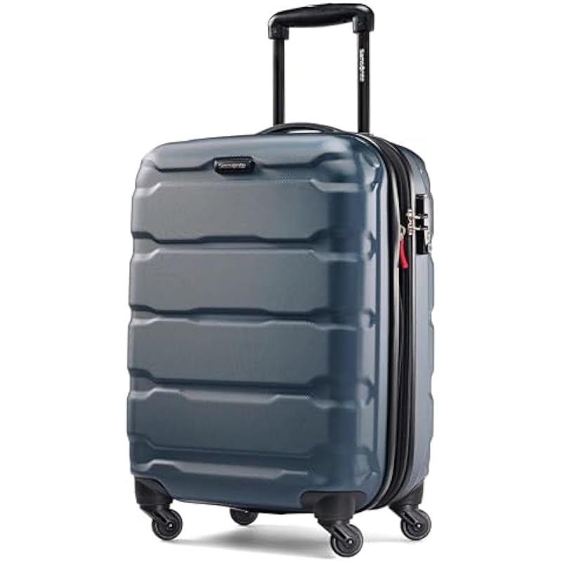 Samsonite Omni PC Hardside Spinner 20, Teal, One Size