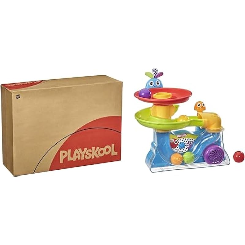 Playskool Busy Ball Popper Toy for Toddlers and Babies 9 Months and Up with 5 Balls (Amazon Exclusive)