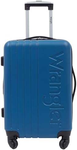 Wrangler Carry-On Luggage Set, Blue, Blue, Carry-on Luggage Set