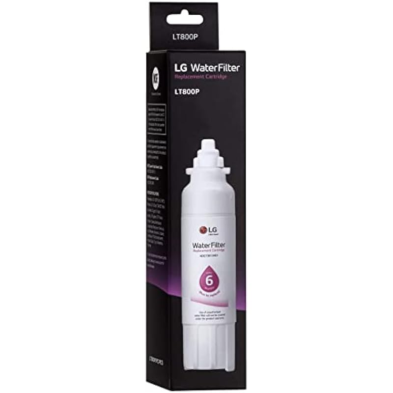 LG LT800P Genuine Replacement Refrigerator Water Filter, 1-Pack (LT600P/PC/PCS) by LG Canada