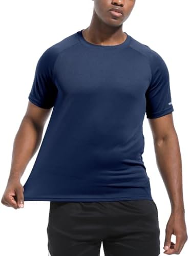 Boyzn 1, 3 or 5 Pack Men’s Workout Running Shirts, Dry Fit Moisture Wicking T-Shirts, Sports Gym Athletic Short Sleeve Shirts