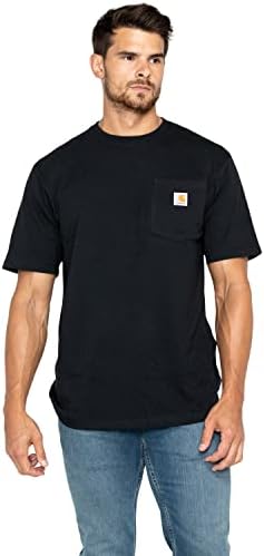 Carhartt Men’s Loose Fit Heavyweight Short-Sleeve Pocket T-Shirt