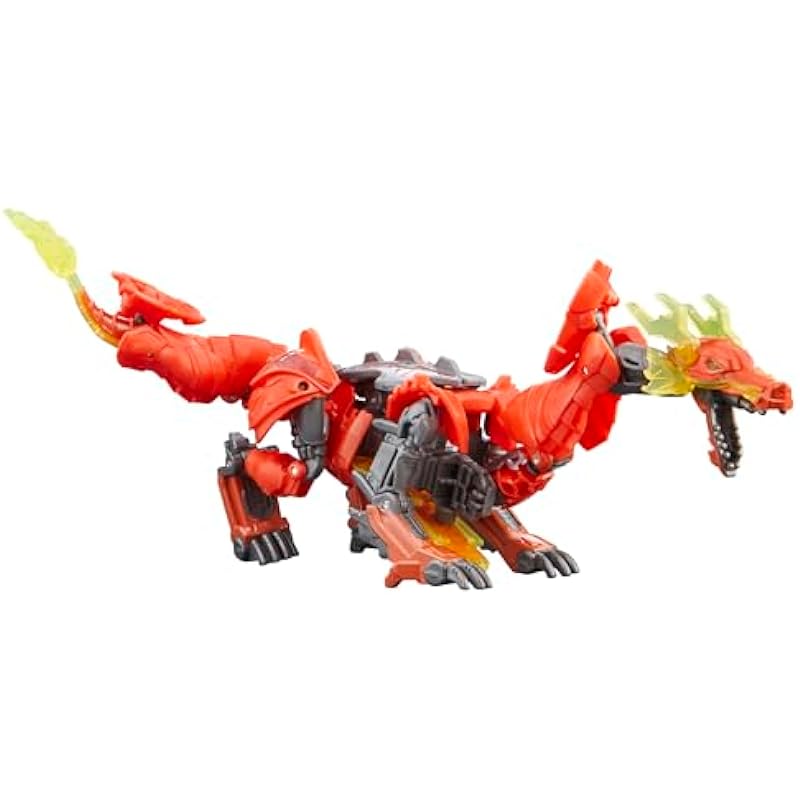 Transformers Year of The Dragon Crimsonflame Toy, Lunar New Year Transformers Action Figure for Ages 8+