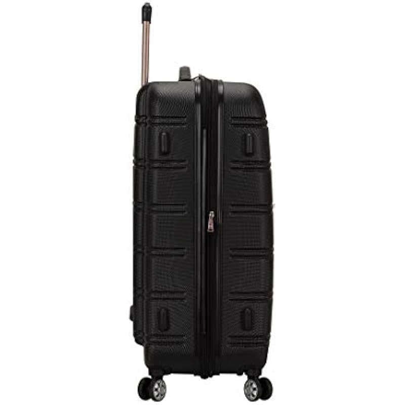 Rockland 2-Piece Expandable Spinner Set, Black, 20-Inch/28-Inch