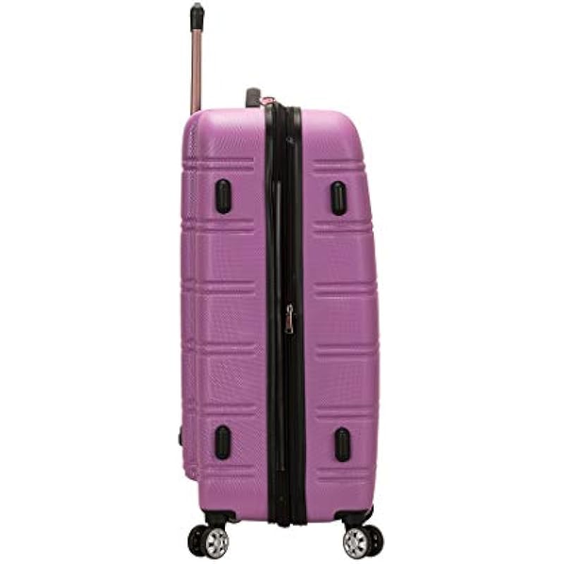 Rockland Luggage 20 Inch 28 Inch 2 Piece Expandable Spinner Set, Pink, One Size