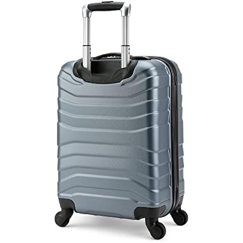 Atlantic Horizon Hardside Spinner Carry-On 20-Inch, Ice Blue