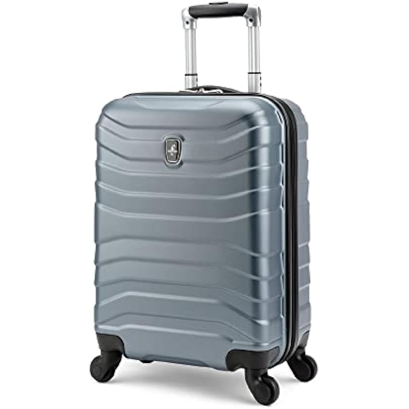 Atlantic Horizon Hardside Spinner Carry-On 20-Inch, Ice Blue