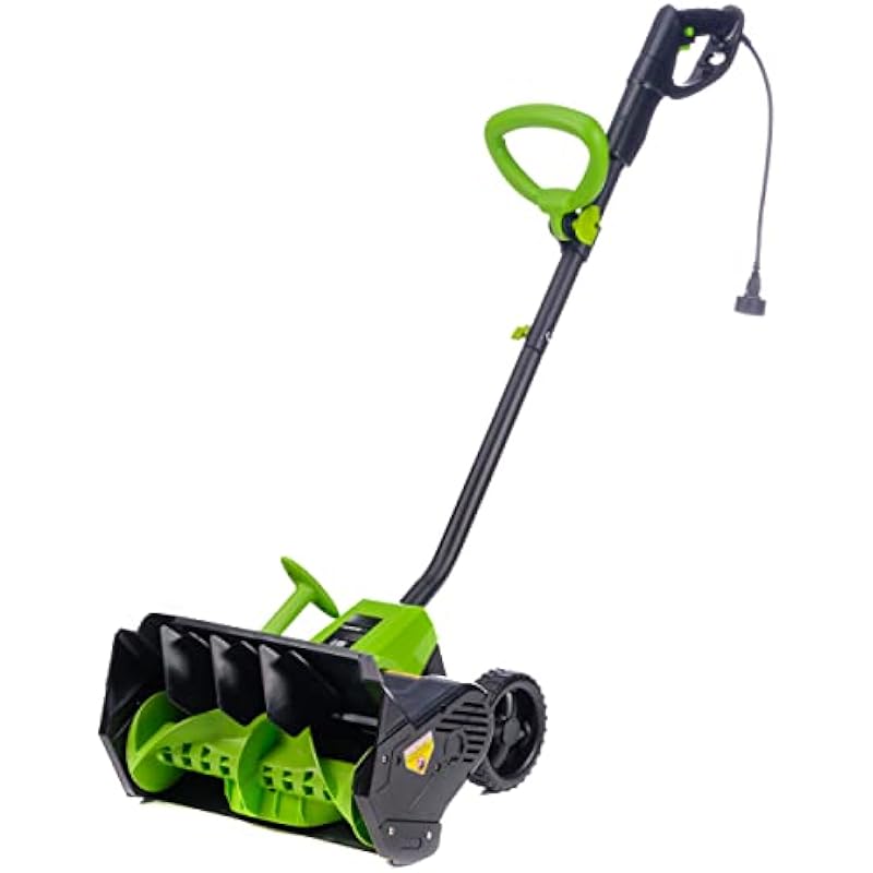 Earthwise SN70016 Snow Shovel, 16″ Corded-430 lbs./Minute