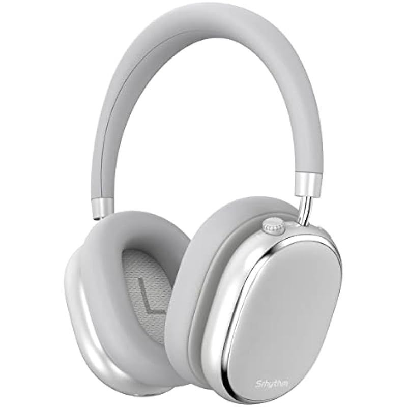 Srhythm NiceComfort 95 Hybrid Noise Cancelling Headphones,Wireless Bluetooth Headset with Transparency Mode,HD Sound