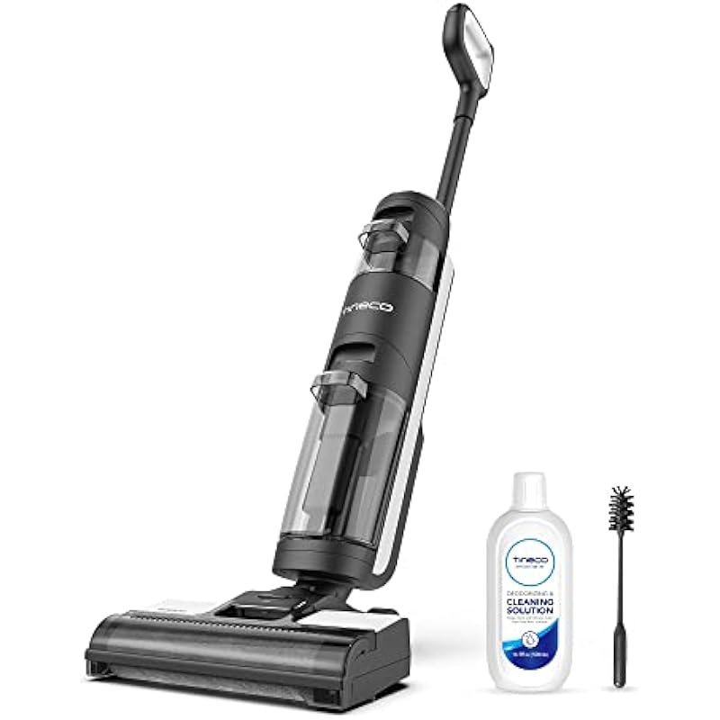Tineco Floor One S3 Breeze Cordless Hardwood Floors Cleaner, Lightweight Wet Dry Vacuum Cleaners for Multi-Surface Cleaning with Smart Control System