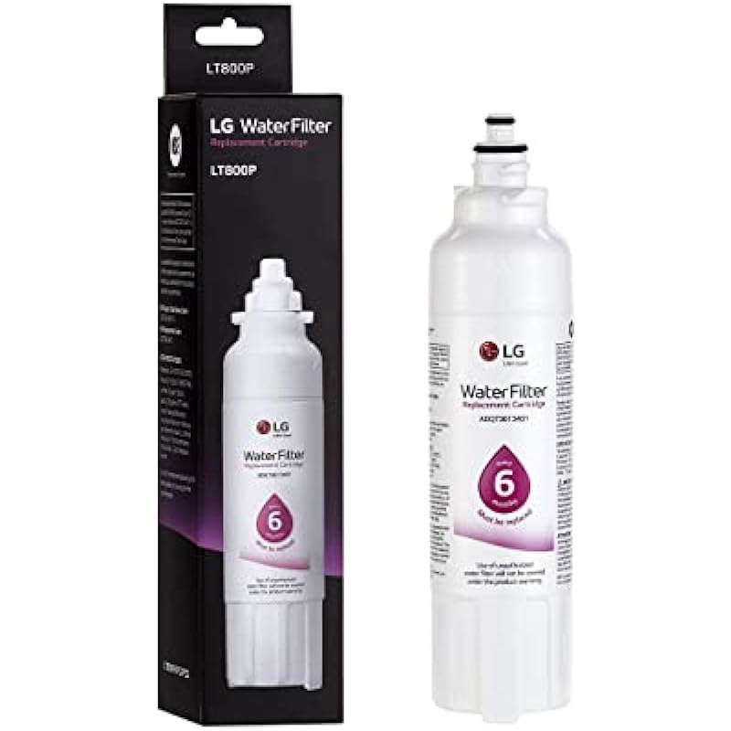 LG LT800P Genuine Replacement Refrigerator Water Filter, 1-Pack (LT600P/PC/PCS) by LG Canada