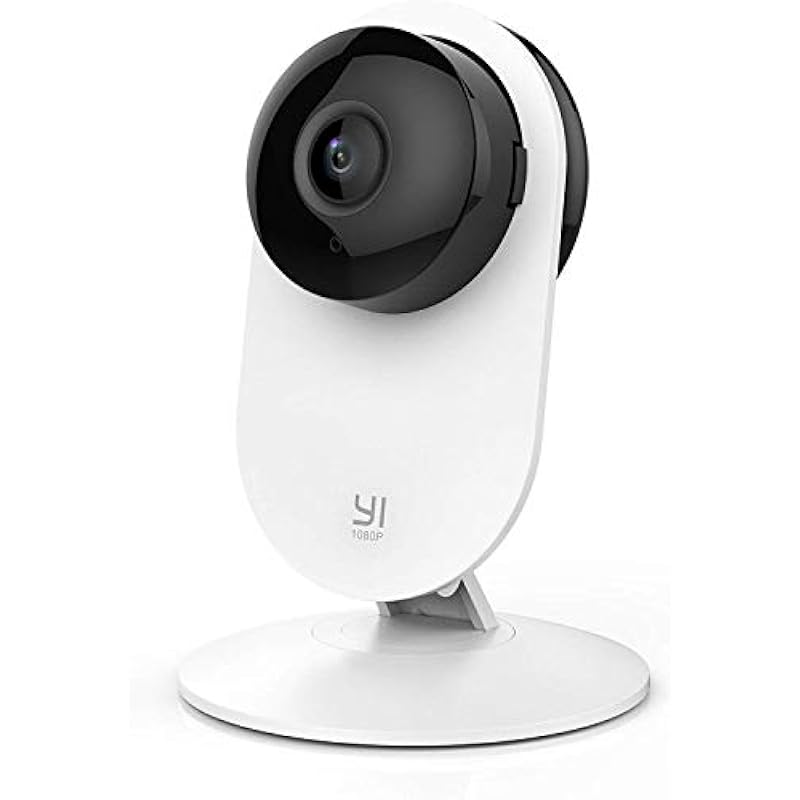 YI Home Security Camera Surveillance, 1080p WiFi IP Indoor Camera with Night Vision, Phone App, Pet Cat Dog Cam Works with Alexa and Google Assistance