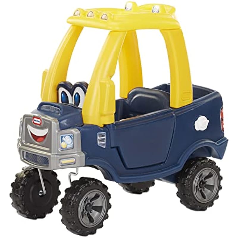 Little Tikes Cozy Truck Ride-On with removable floorboard Blue Large