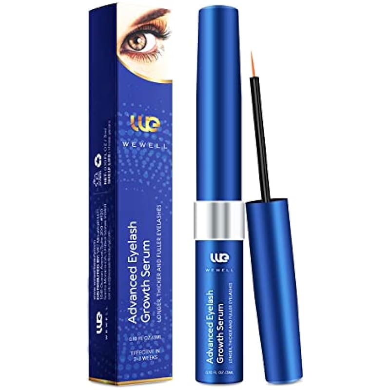 Lash Serum, Eyelash Growth Serum, Eyelash Serum, Lash Serum Growth, Boost Lash Growth Serum, Advanced Formula for Longer, Fuller, and Thicker Lashes, 3 ML