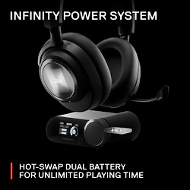 New SteelSeries Arctis Nova Pro for Xbox Multi-System Gaming Headset – Premium Hi-Fi Drivers – Hi-Res Audio – 360° Spatial – GameDAC Gen 2 – Quad-DAC – ClearCast Gen 2 Mic – Xbox, PC, PS5/PS4, Switch