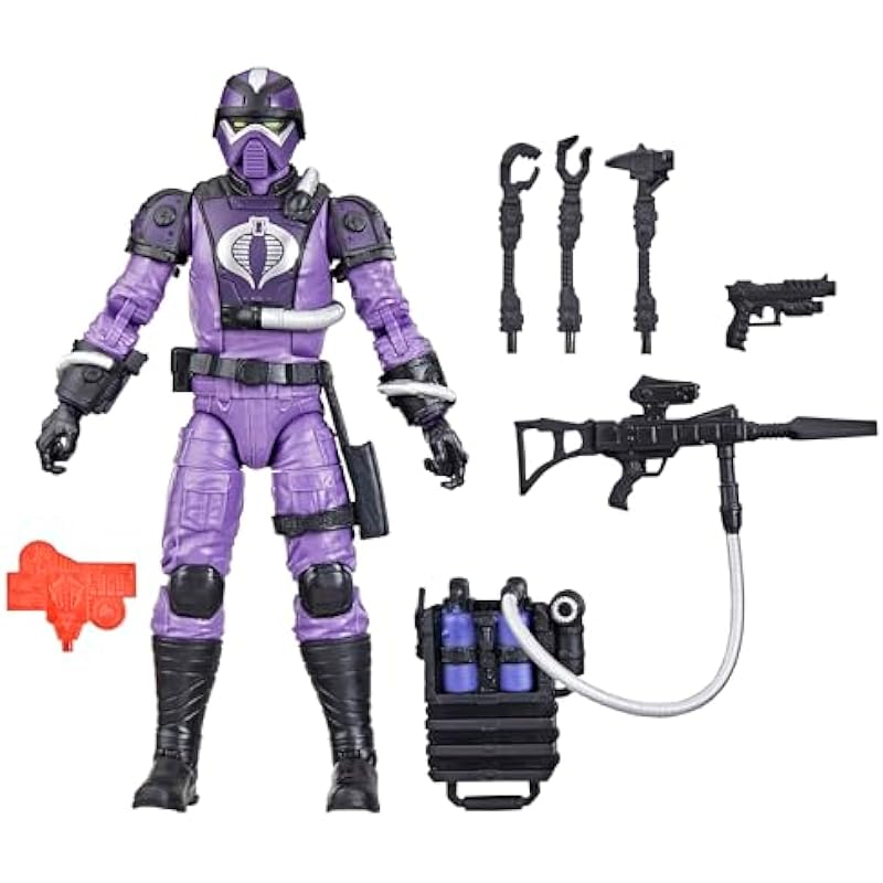 G.I. Joe Classified Series #117, Techno-Viper, Collectible 6-Inch Action Figure with 8 Accessories