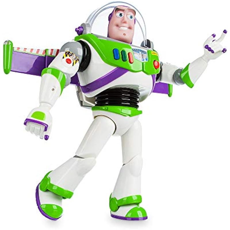 Disney Buzz Lightyear Interactive Talking Action Figure – 12 Inches