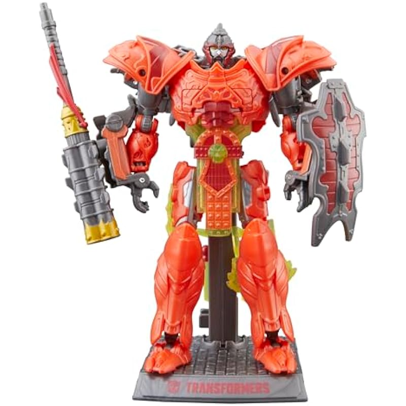 Transformers Year of The Dragon Crimsonflame Toy, Lunar New Year Transformers Action Figure for Ages 8+