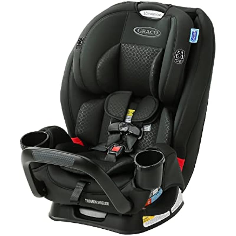 Graco TrioGrow SnugLock 3-in-1 Car Seat Featuring Anti-Rebound Bar, Leland