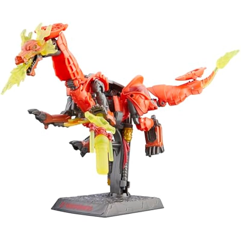 Transformers Year of The Dragon Crimsonflame Toy, Lunar New Year Transformers Action Figure for Ages 8+