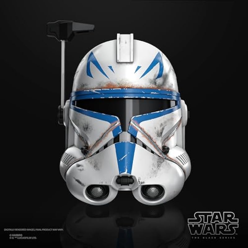 Star Wars The Black Series Clone Captain Rex Premium Electronic Helmet, Star Wars: Ahsoka Adult Roleplay Item, Ages 14 and Up
