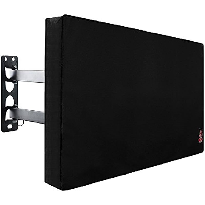 Outdoor TV Cover 40 to 43 inches, Waterproof and Weatherproof, Fits Up to 39.5”W x 25”H for Outside Flat Screen TV