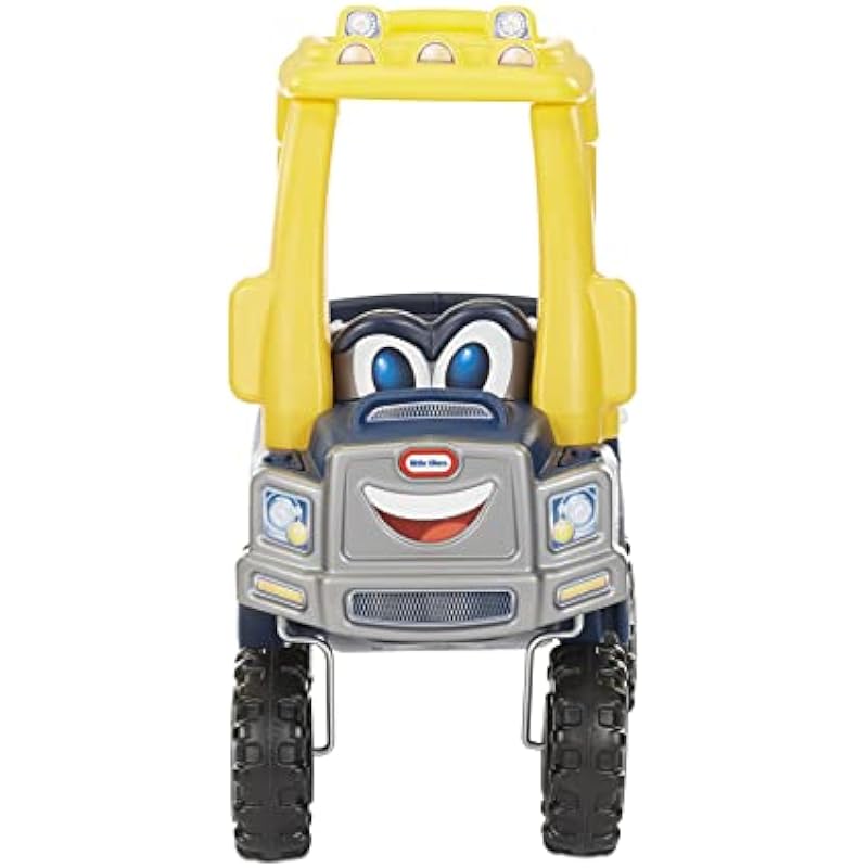 Little Tikes Cozy Truck Ride-On with removable floorboard Blue Large