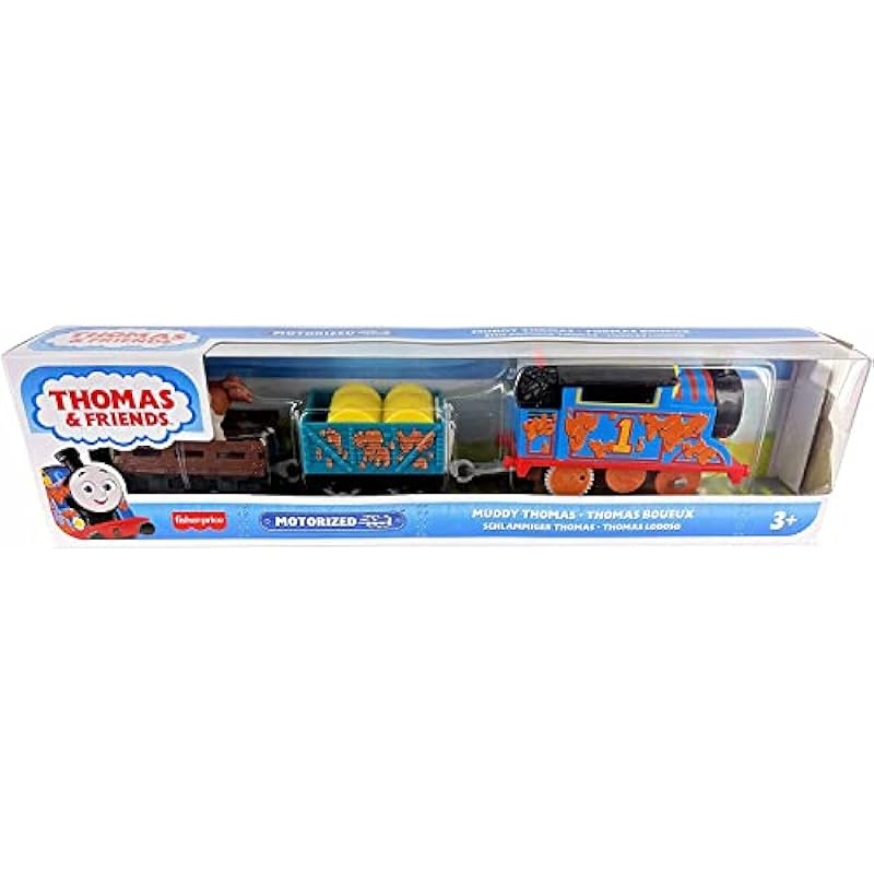 Thomas & Friends Motorized Muddy Thomas with Troublesome Truck